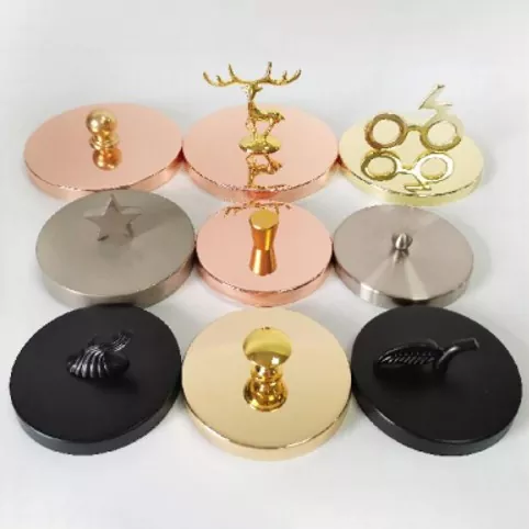 सानुकूल मेणबत्ती जार झाकण