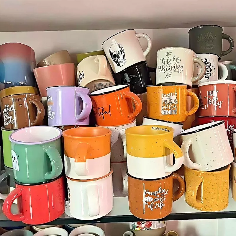 सानुकूल सिरेमिक स्टोनवेअर मग