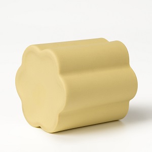 Artistic Floral Edge Ceramic Candle Holder