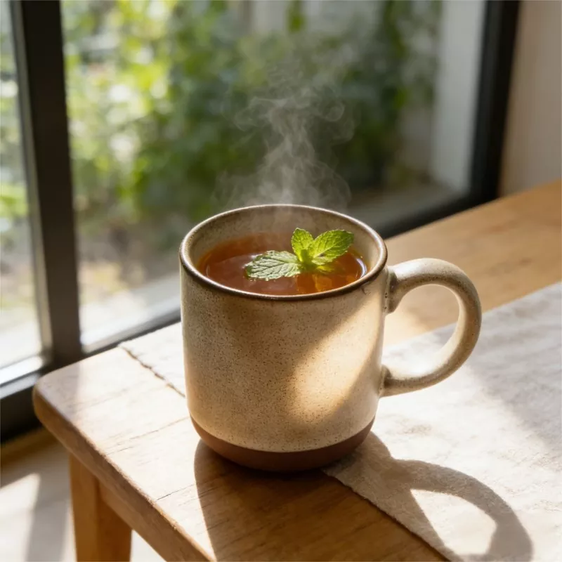 साधे आधुनिक सिरॅमिक प्रवास मग